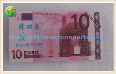 Original ATM DieboldParts Media-Test 10 euro Ukuran Sama Dengan Catatan Nyata