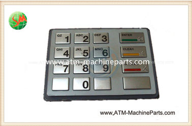Silver 16 Kunci Diebold ATM Machine Parts Metal Keyboard / Pinpad Waterproof