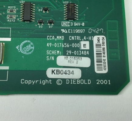 Diebold 49-017656-000E CCA Control Board Card PCB ATM Bagian