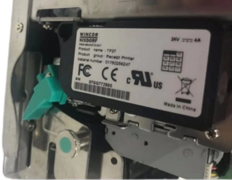 01750256247 1750256247 Wincor Nixdorf TP27 Printer Keterangan Printer TP27 (P1 + M1 + H1) 80mm ATM Bagian