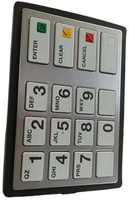 49249441768A 49-249441-768A Bagian ATM Diebold Keypad EPP7 PCI-Plus LGE ST STL HTR ENG(US) Bagian Cadang ATM