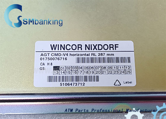 01750076716 Bagian ATM Wincor Nixdorf Transport AGT CMD-V4 Horizontal RL 287mm Chasis 1750076716