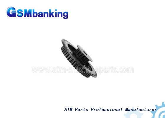 445-0587796 NCR Mesin ATM Bagian Presenter, Gear Plastik 42T / 18T Warna Hitam