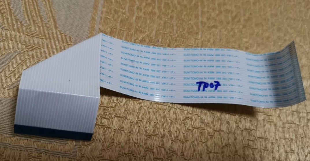 Mesin ATM PARTS Wincor Nixdorf TP07 Termal Print Head Flat Kabel